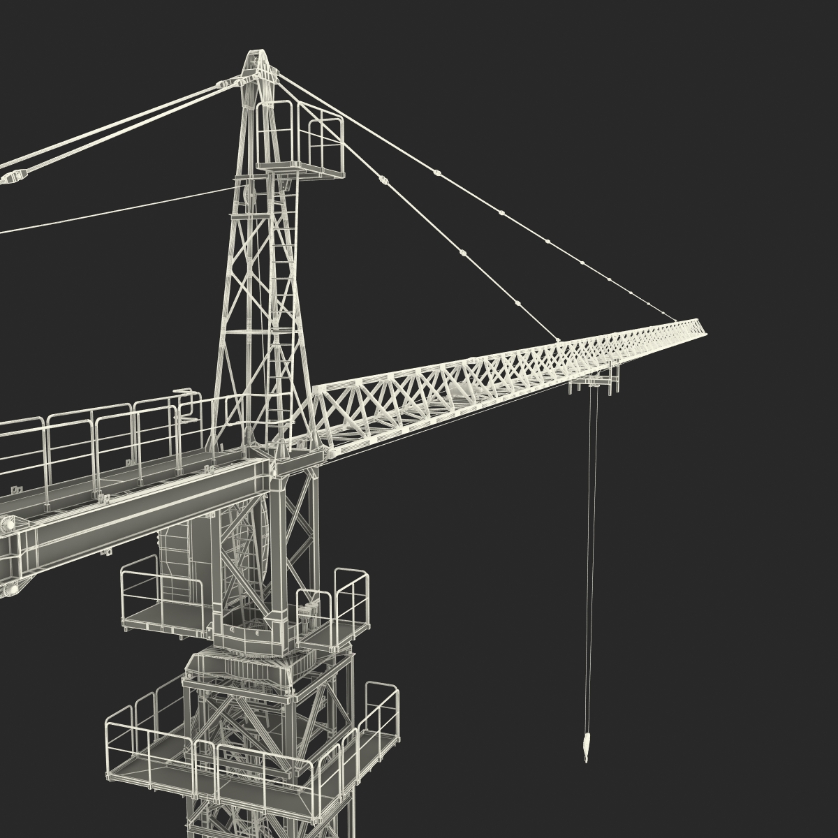 3D Tower Crane