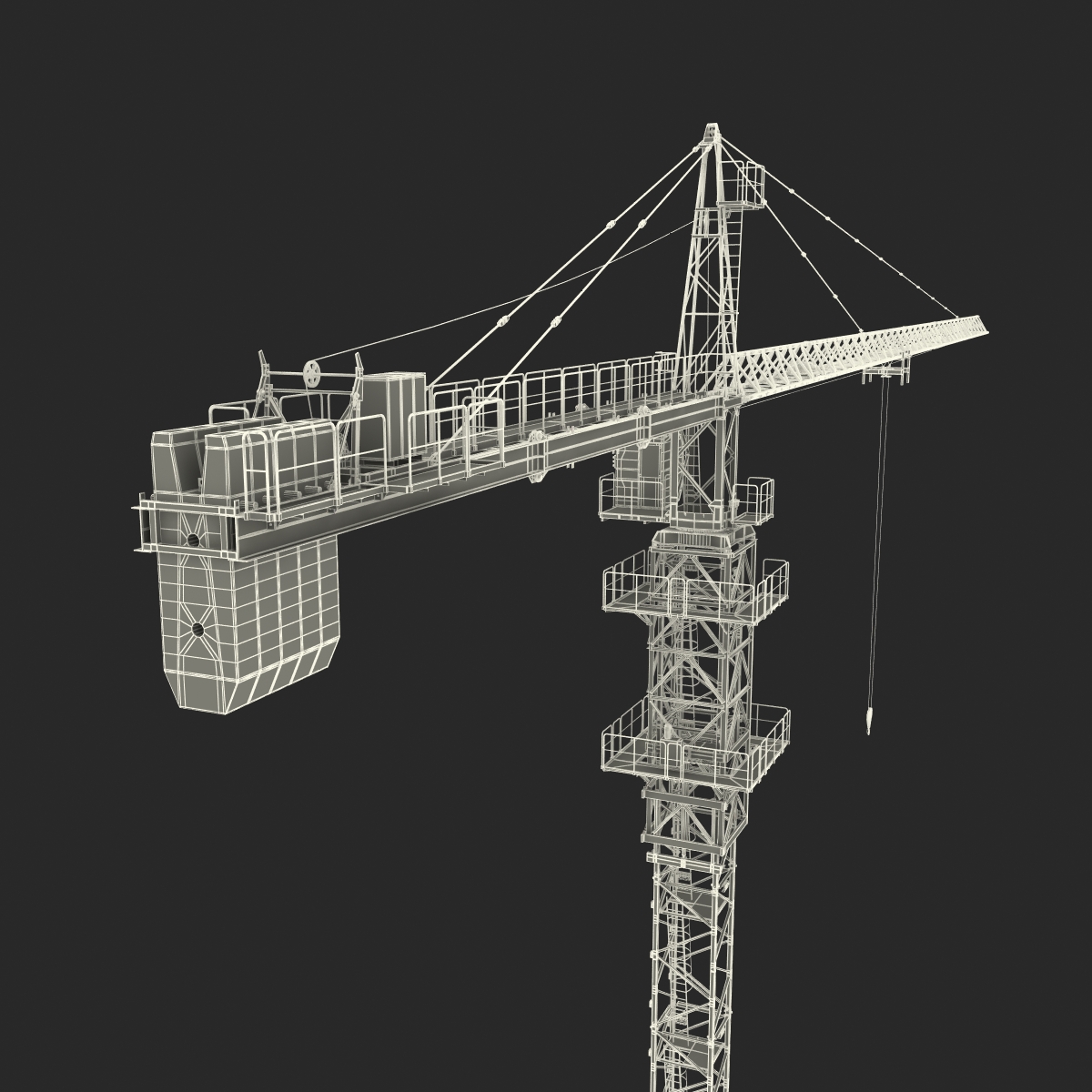 3D Tower Crane