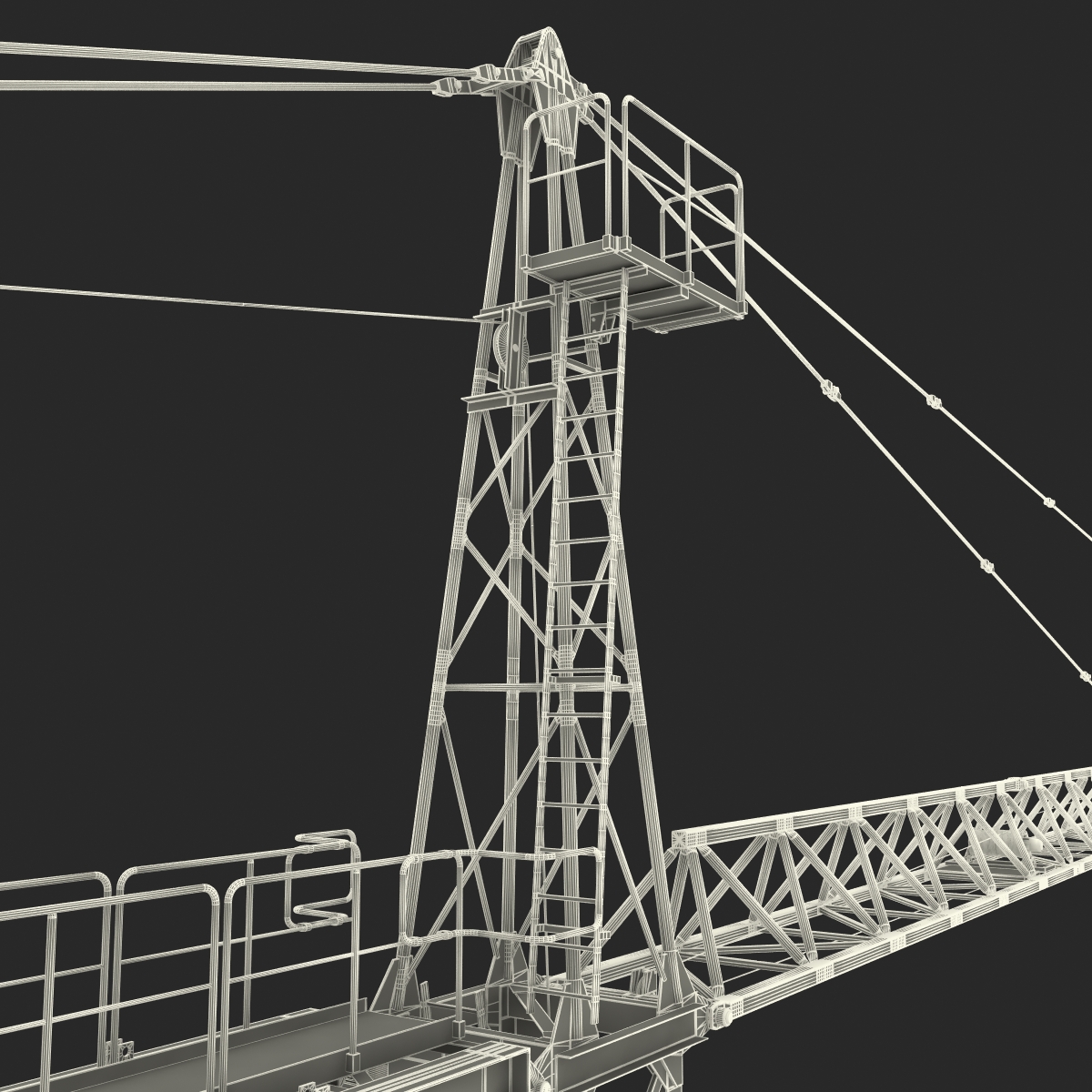 3D Tower Crane