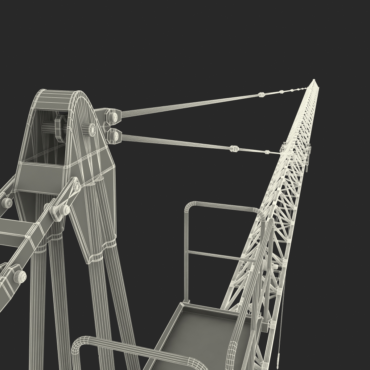 3D Tower Crane