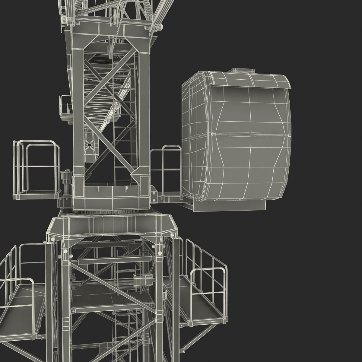 3D Tower Crane