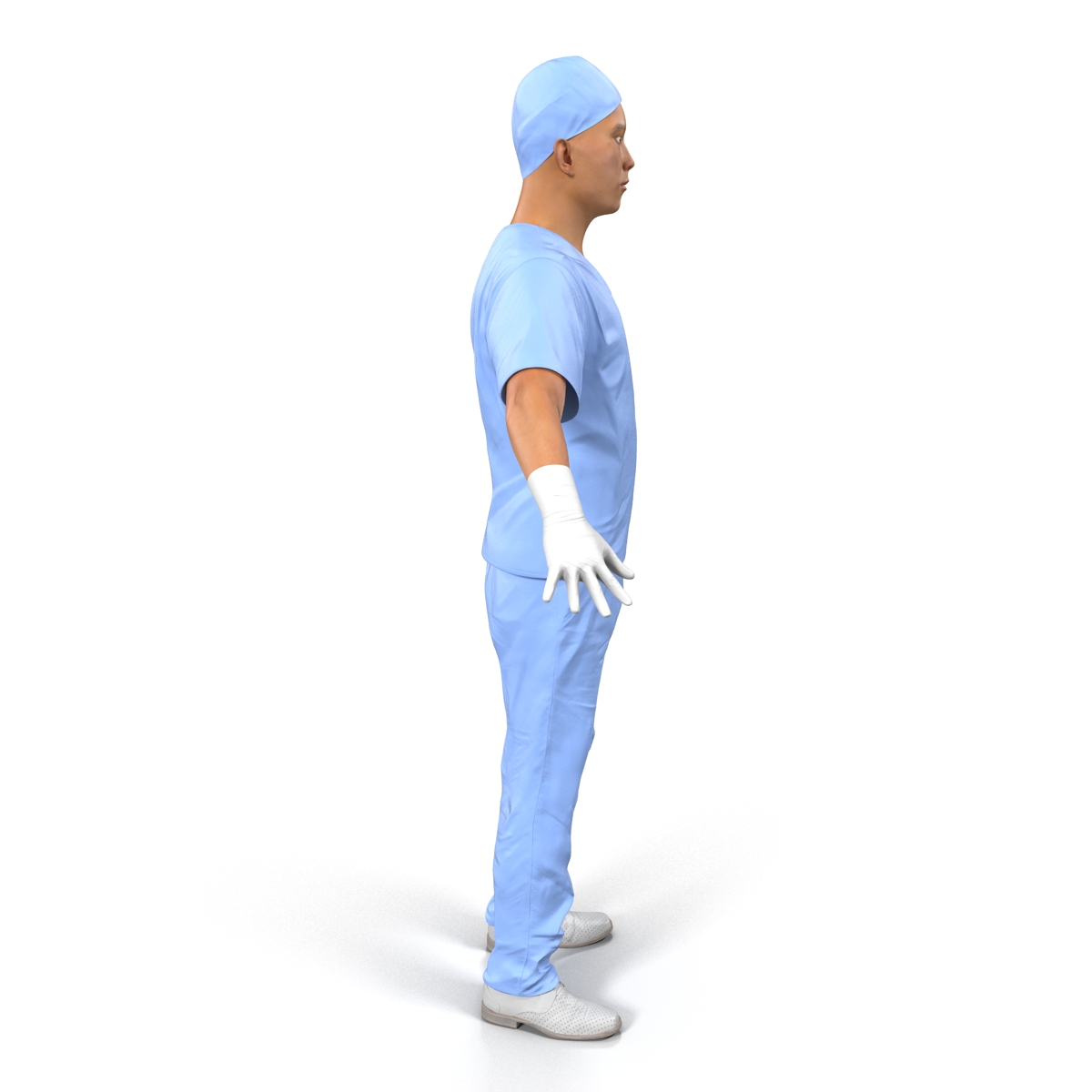 3D model Male Surgeon Asian 2