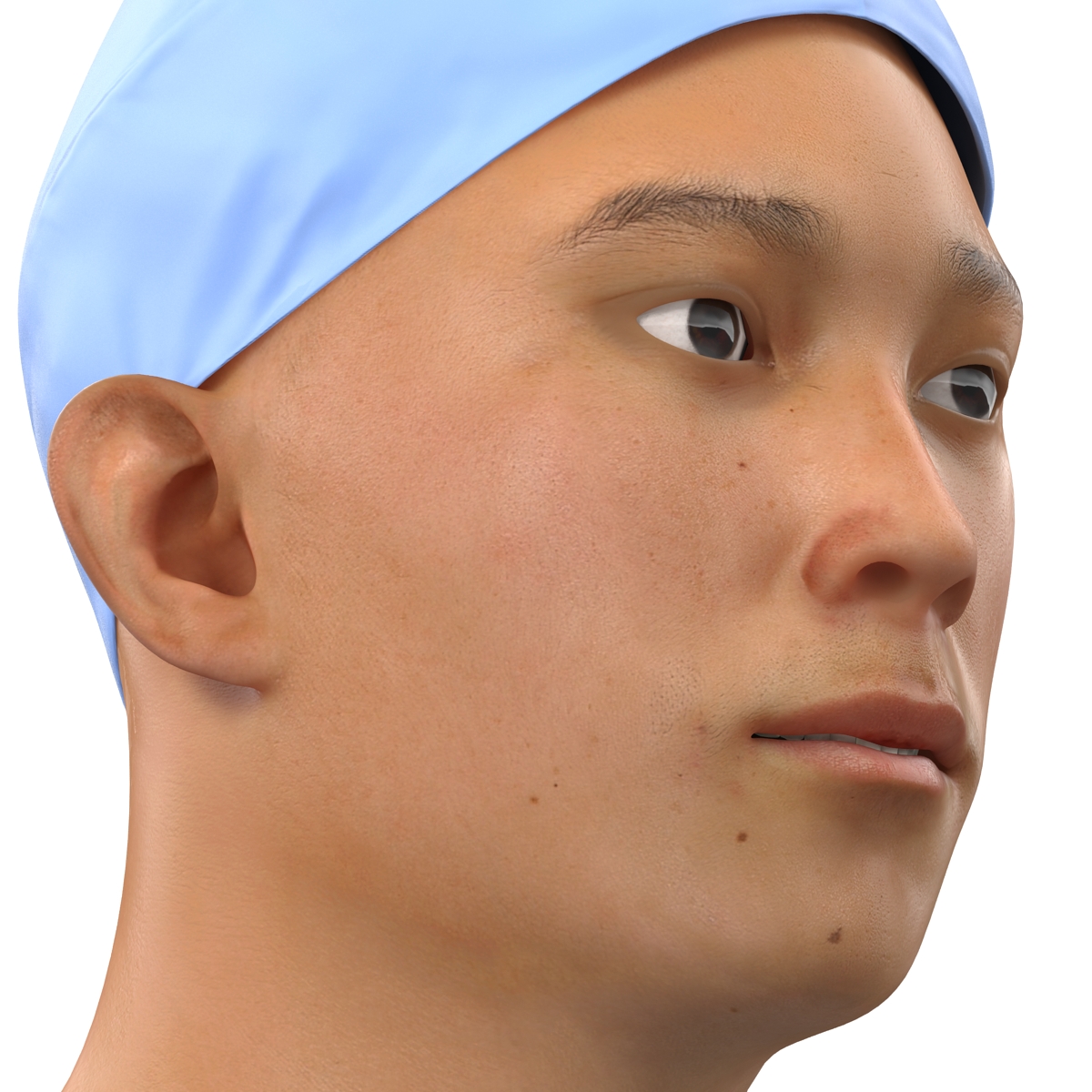 3D model Male Surgeon Asian 2