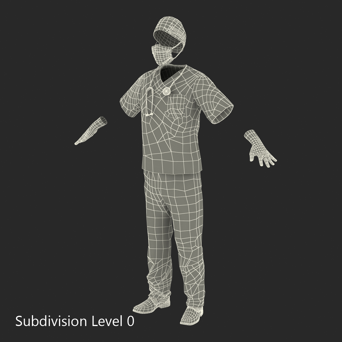 3D Surgeon Dress 13