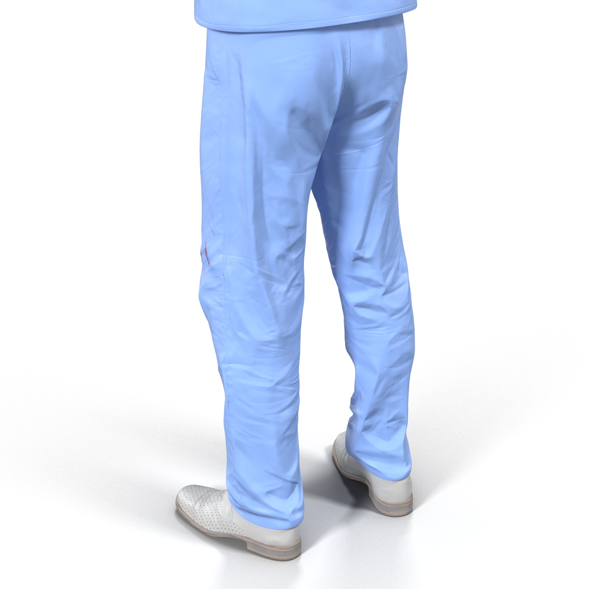 Surgeon Dress 13 with Blood 3D