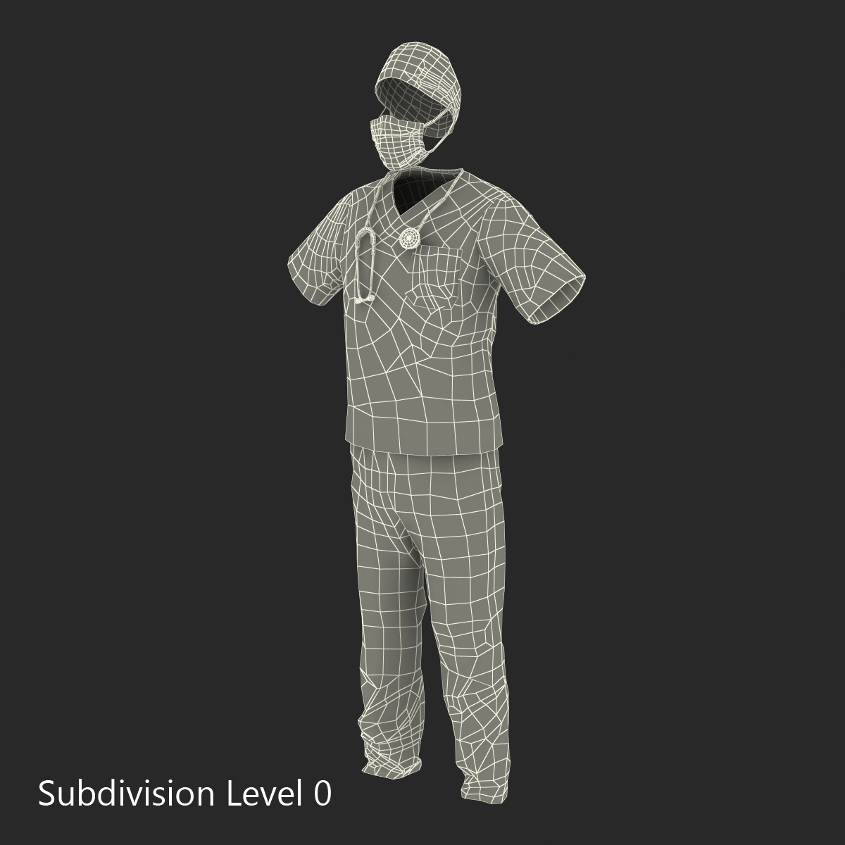 3D Surgeon Dress 14