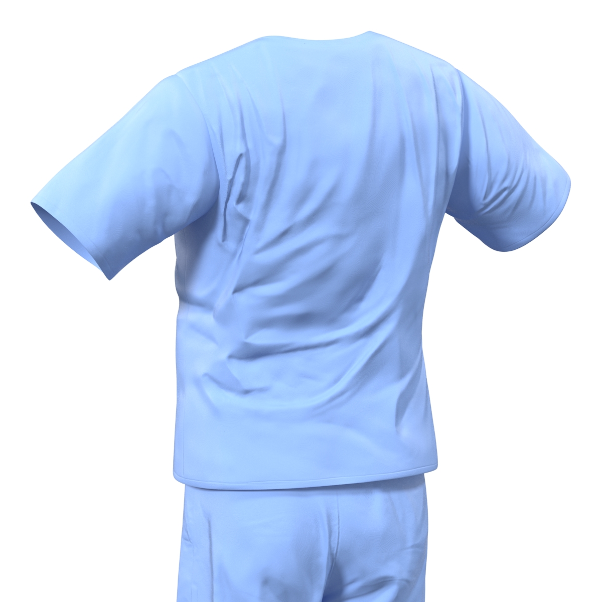 Surgeon Dress 15 with Blood 3D