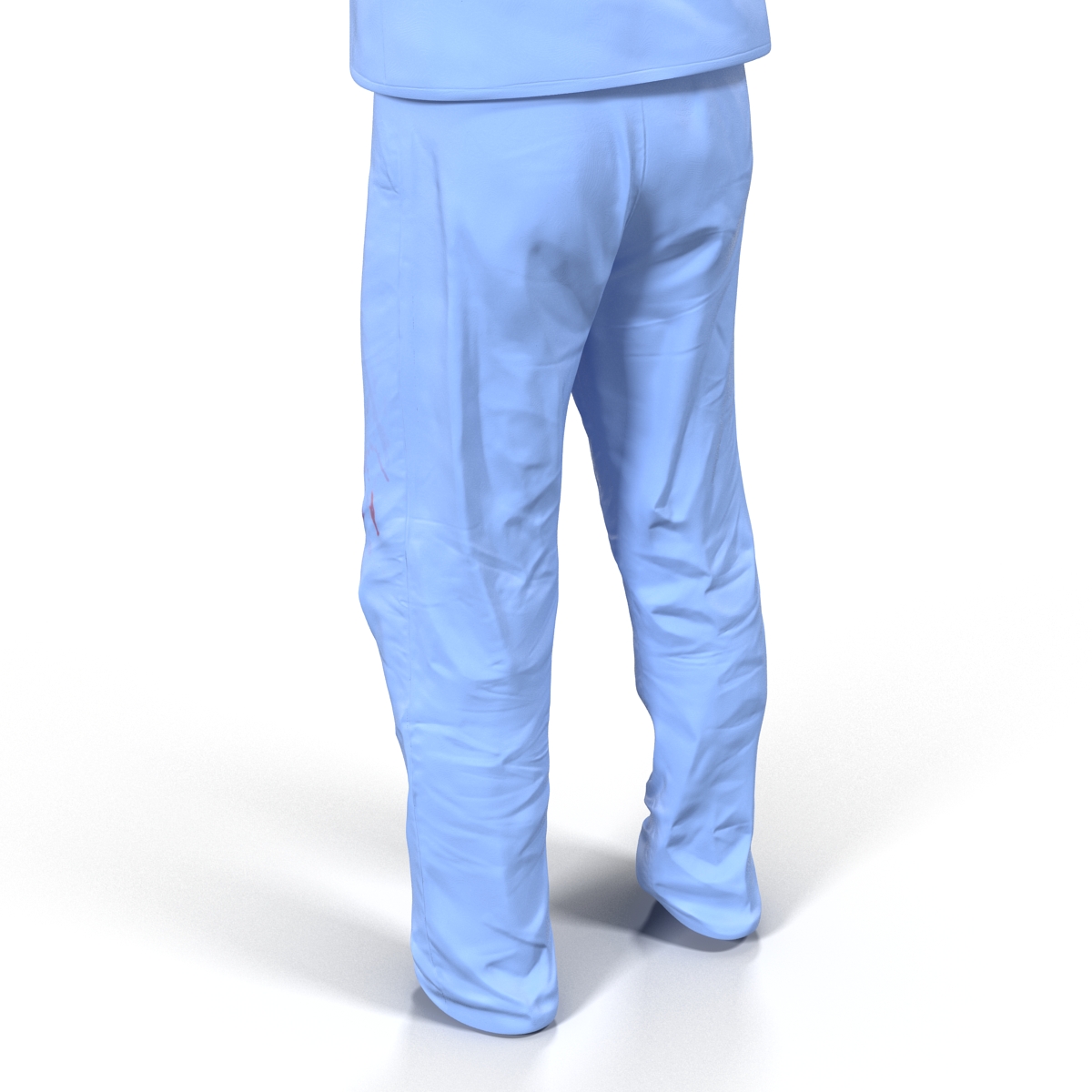 Surgeon Dress 15 with Blood 3D