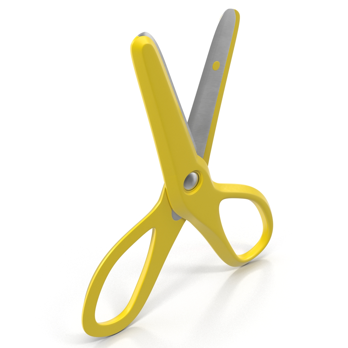 Scissors 3 Yellow 3D