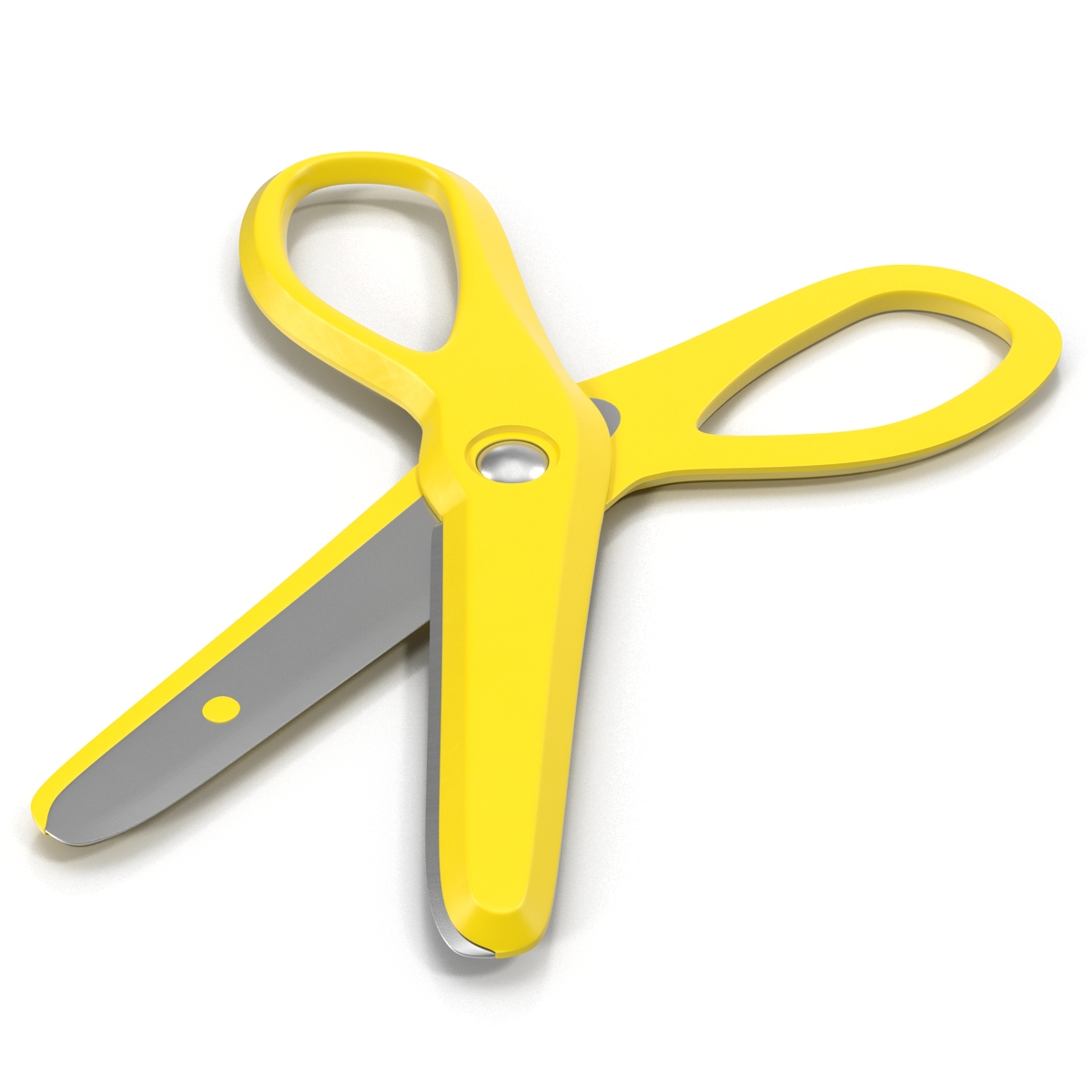 Scissors 3 Yellow 3D