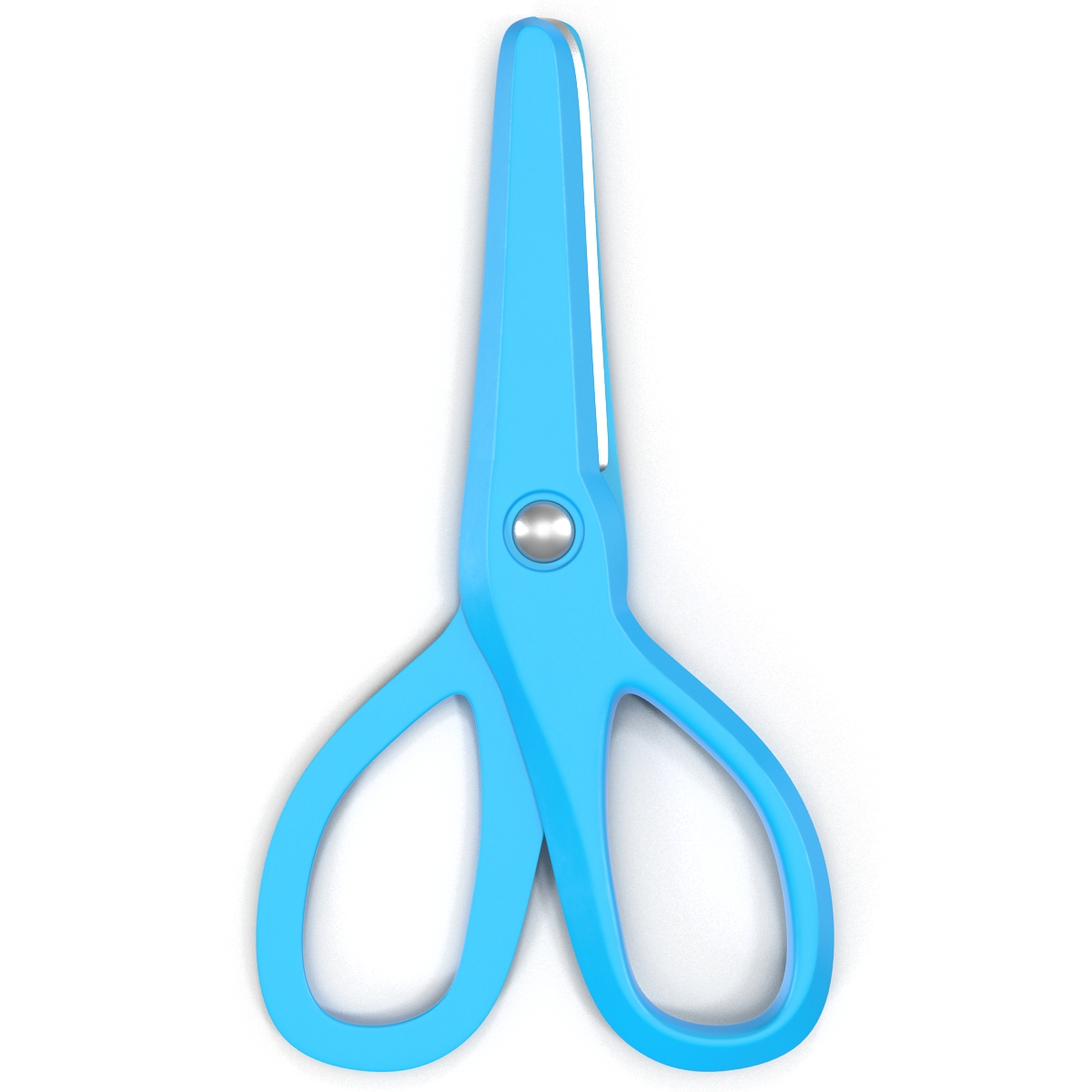 3D model Scissors 3 Blue