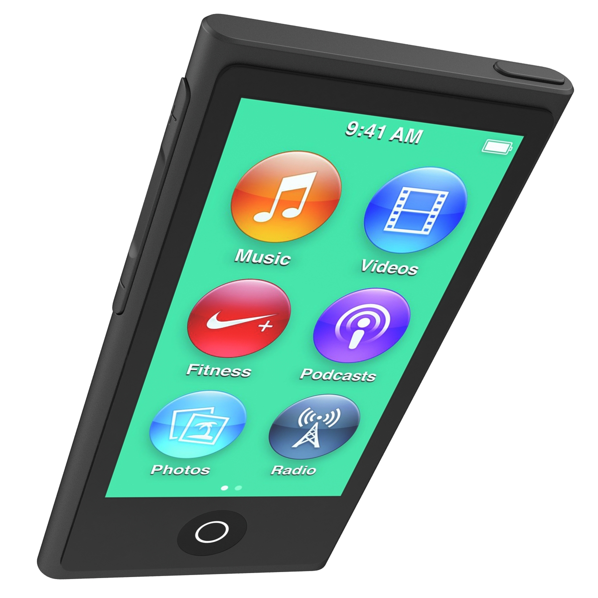 3D model iPod Nano Black