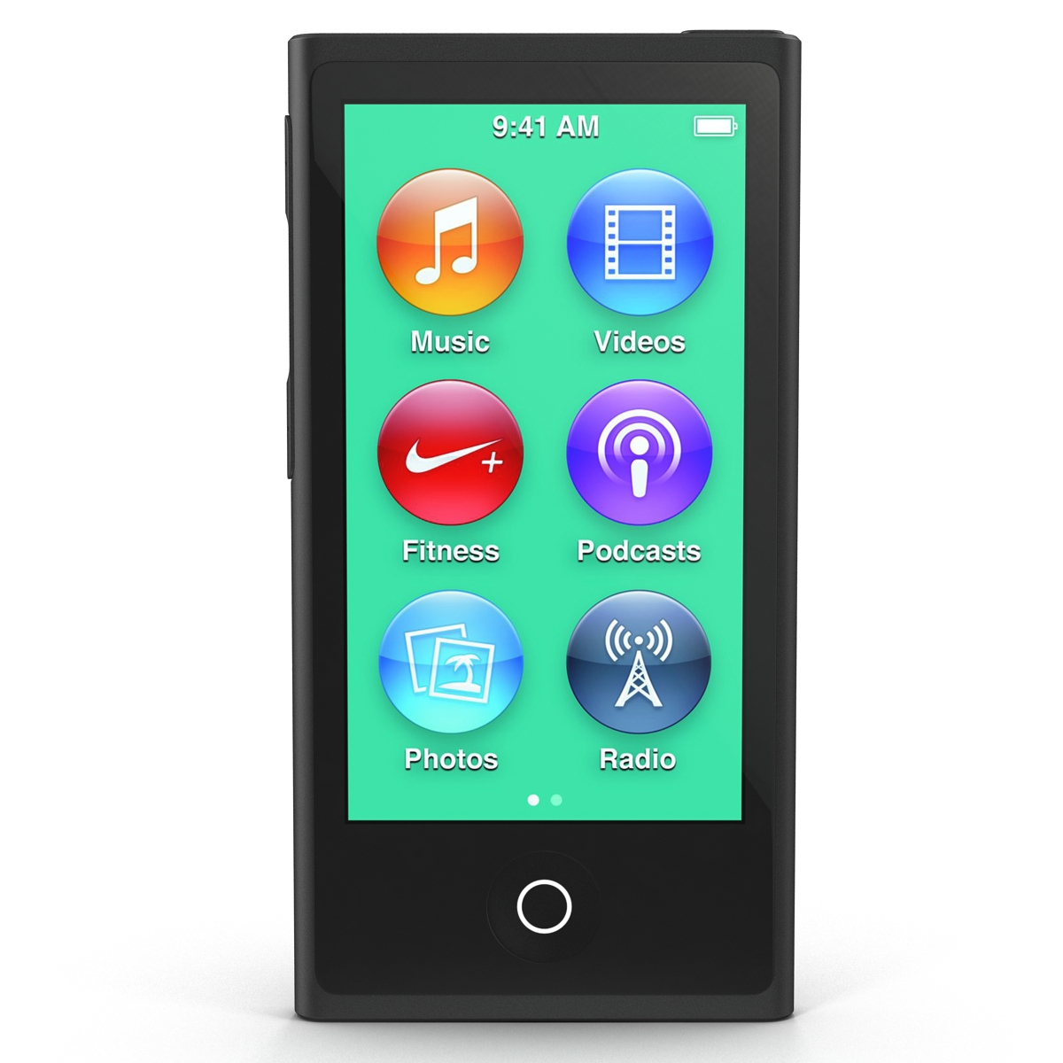 3D iPod Nano Set model