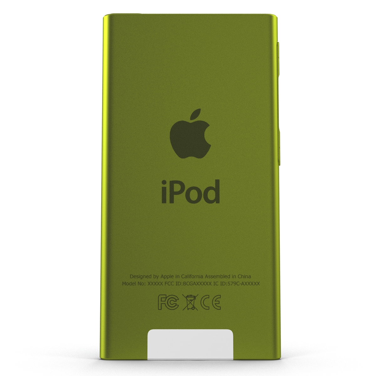 3D iPod Nano Set model