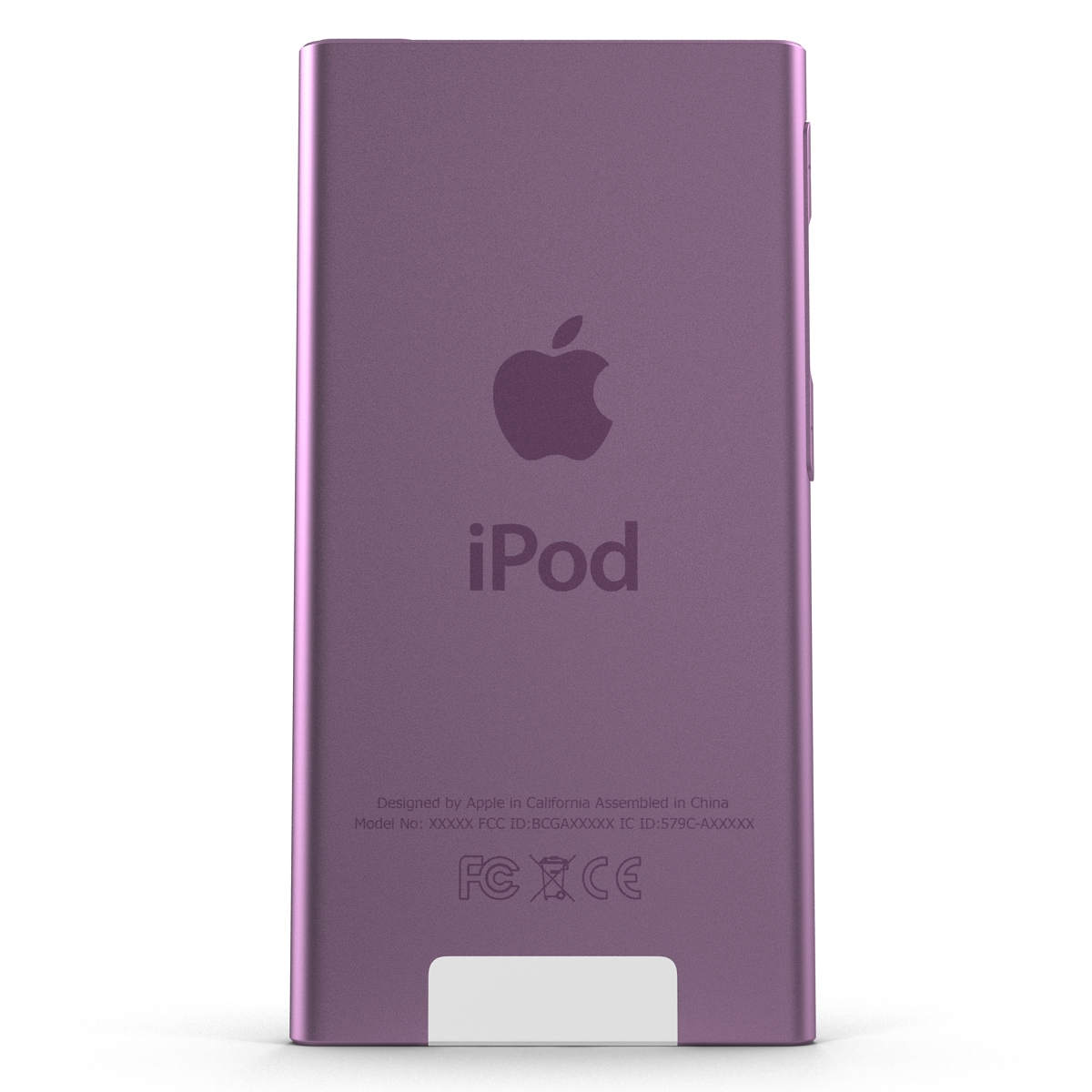 3D iPod Nano Set model