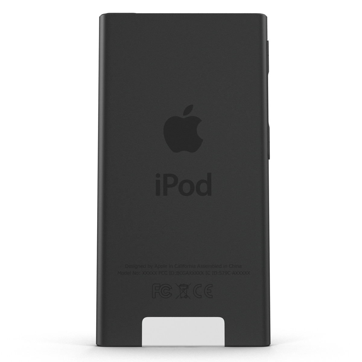 3D iPod Nano Set model