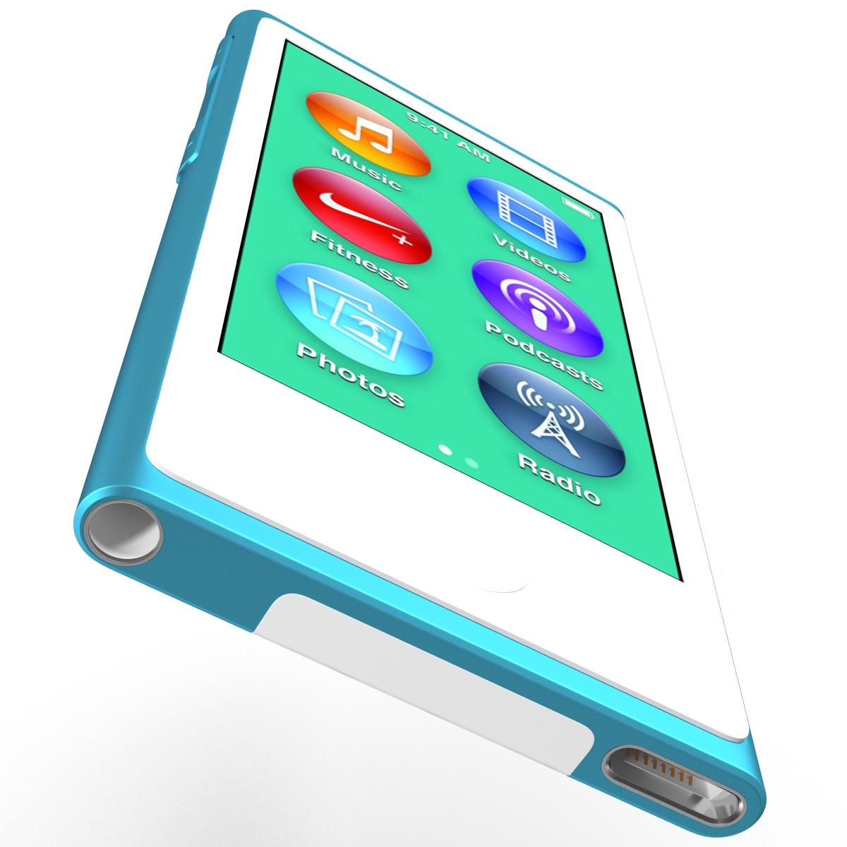 3D iPod Nano Set model