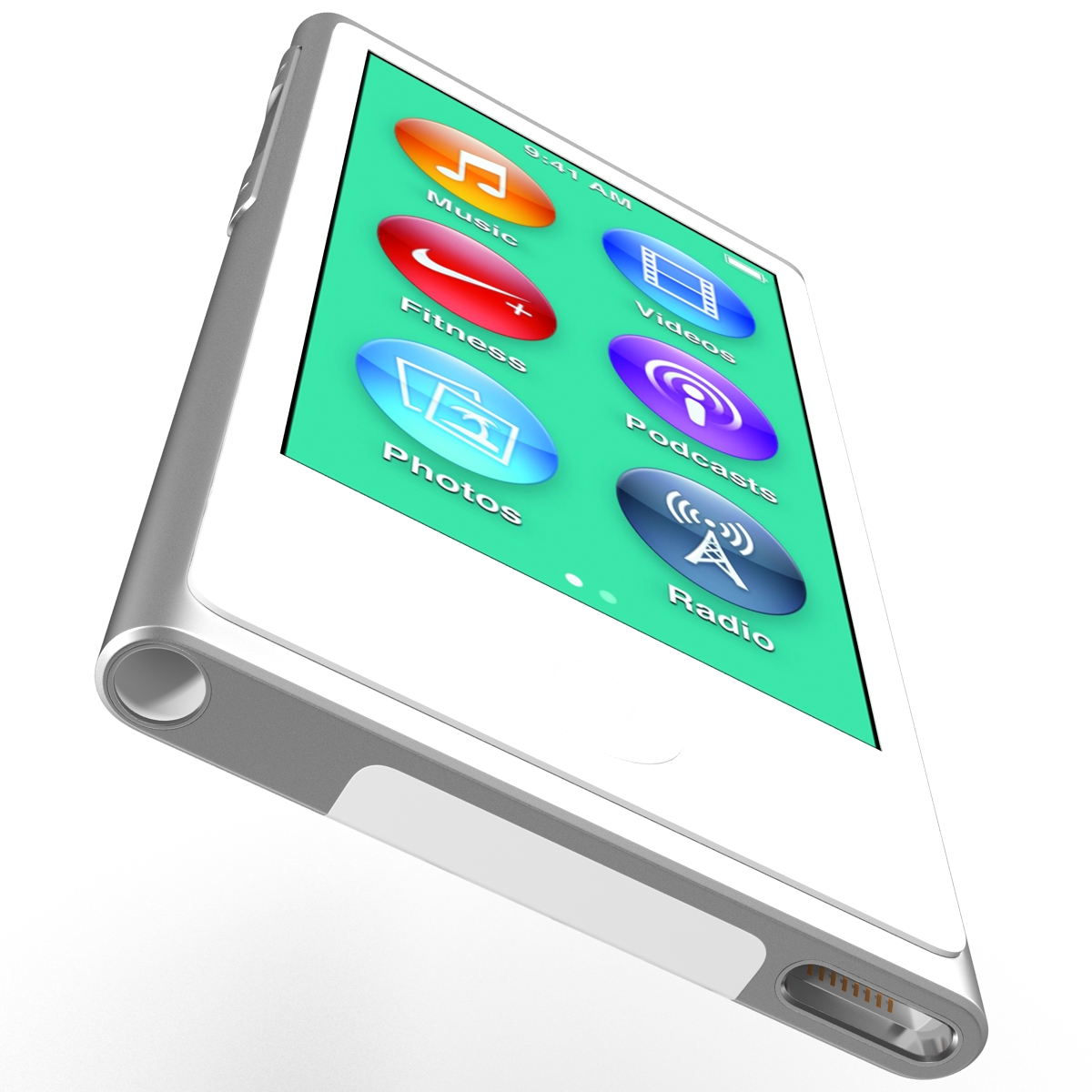 3D iPod Nano Set model