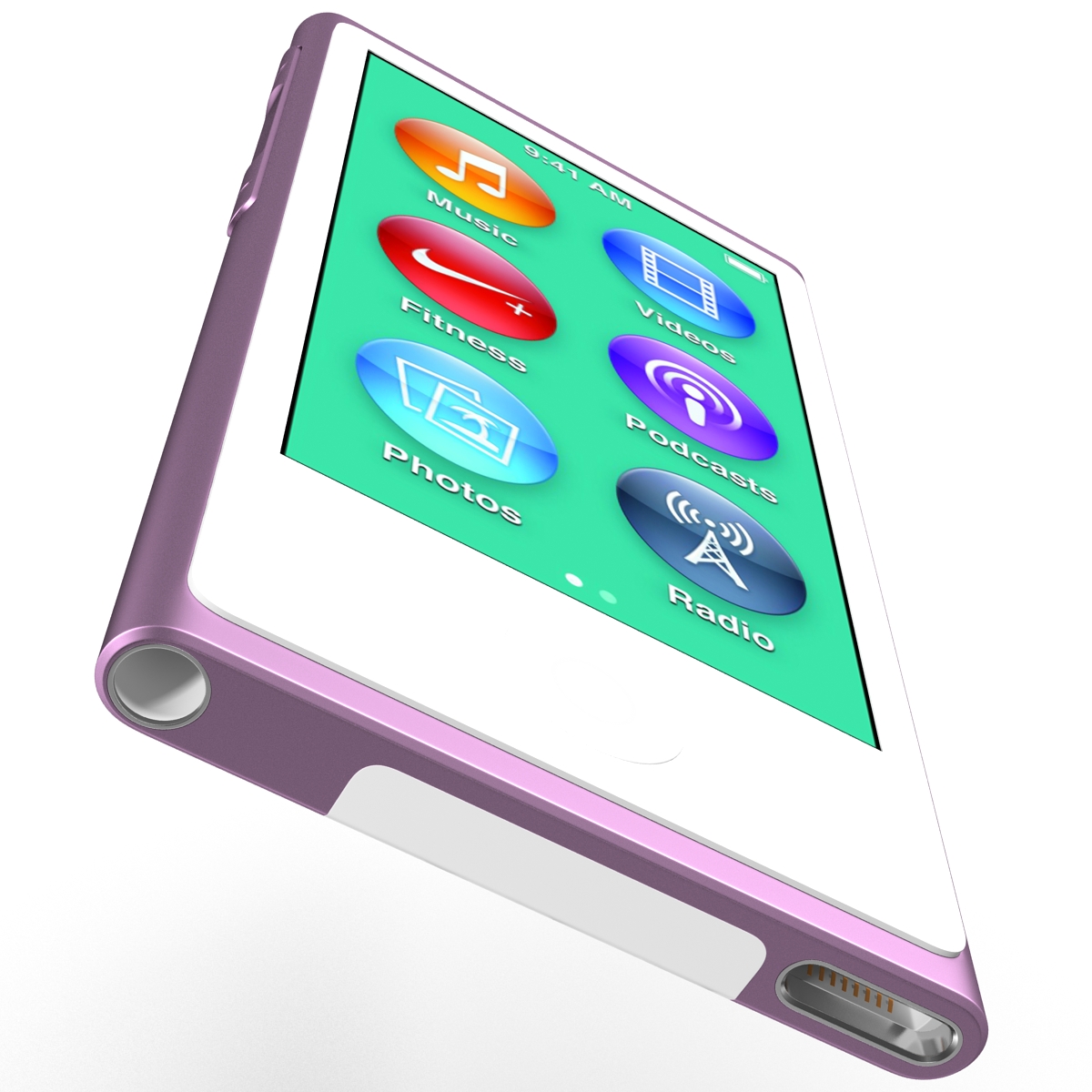 3D iPod Nano Set model