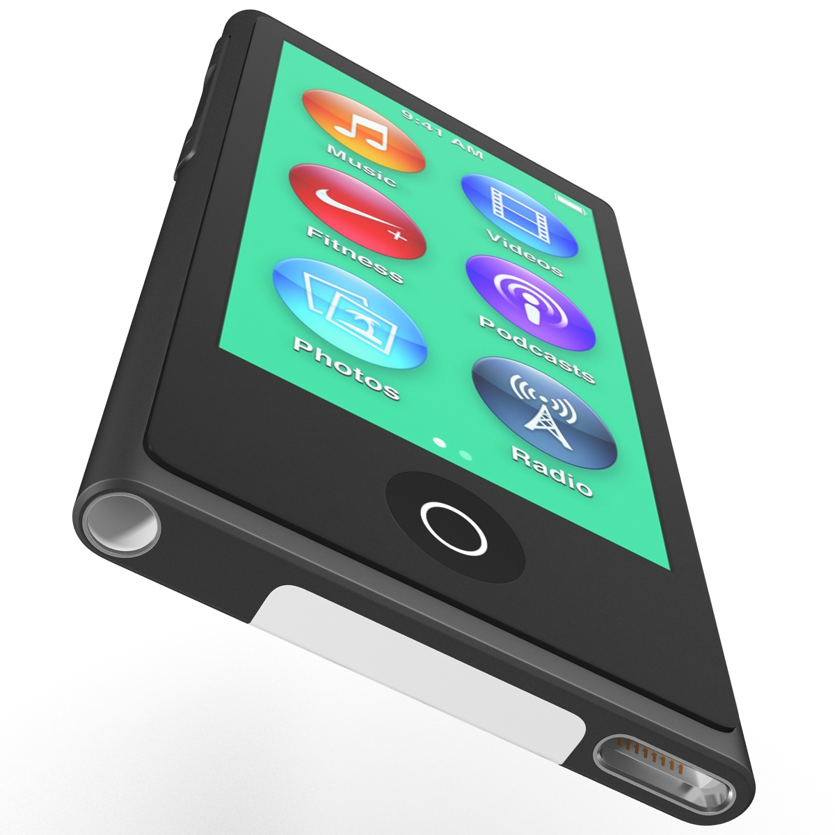 3D iPod Nano Set model