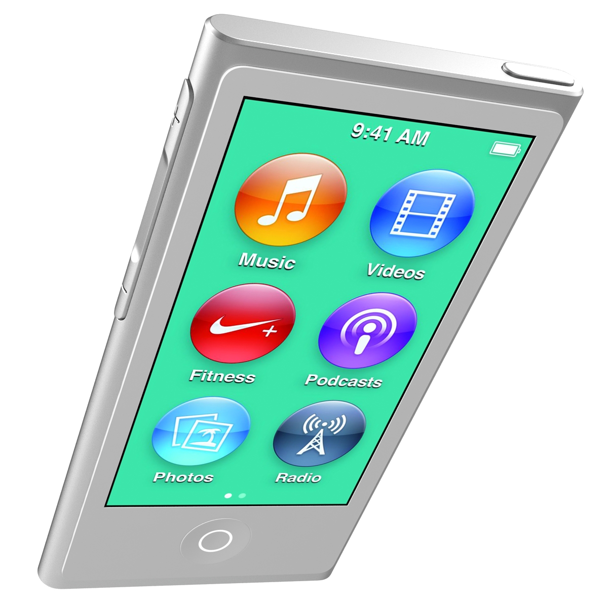 3D iPod Nano Set model