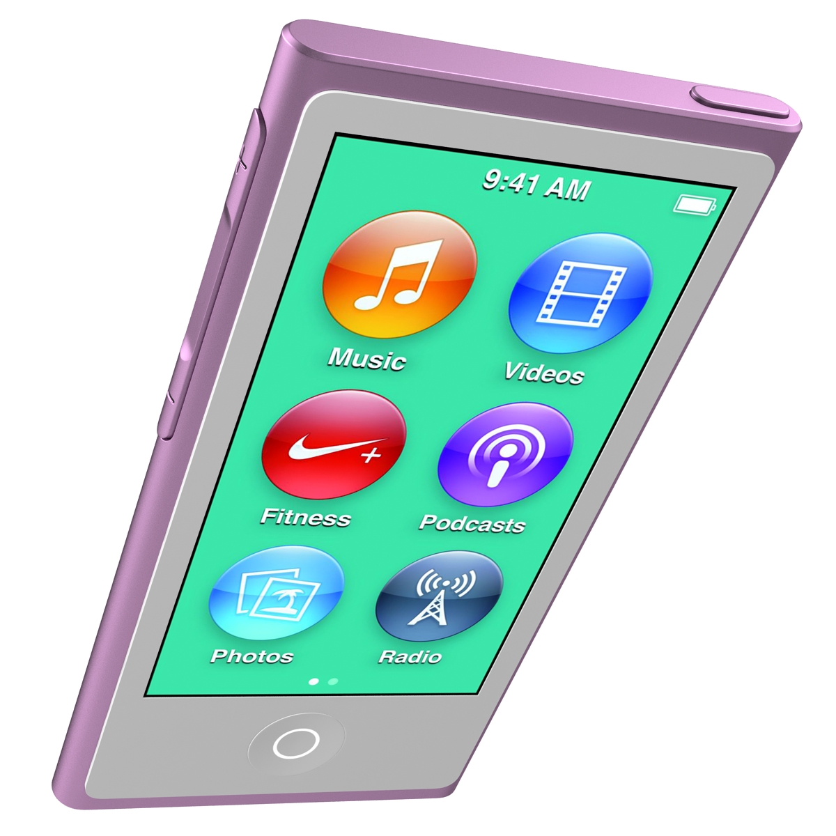 3D iPod Nano Set model