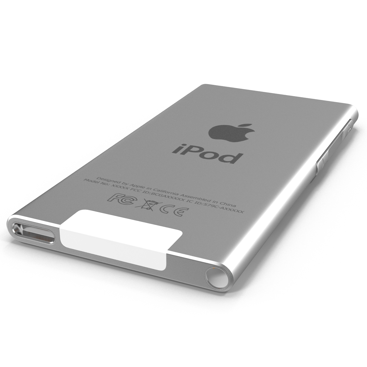 3D iPod Nano Set model