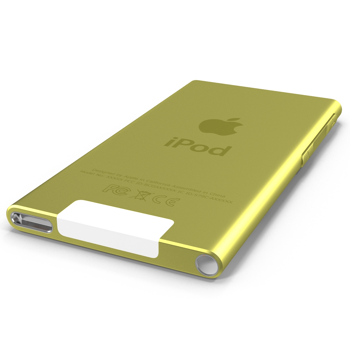 3D iPod Nano Set model