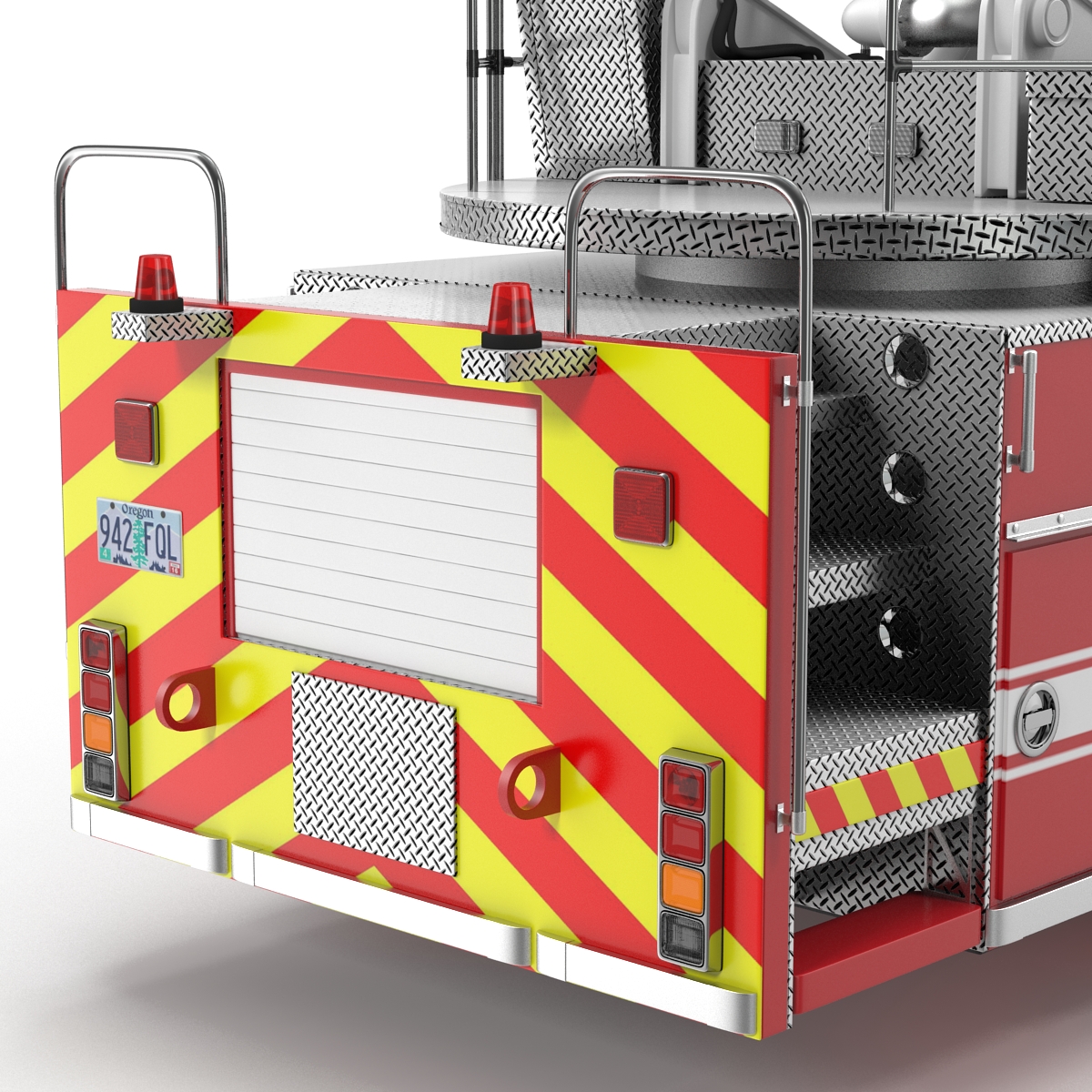 Ladder Fire Truck 3D