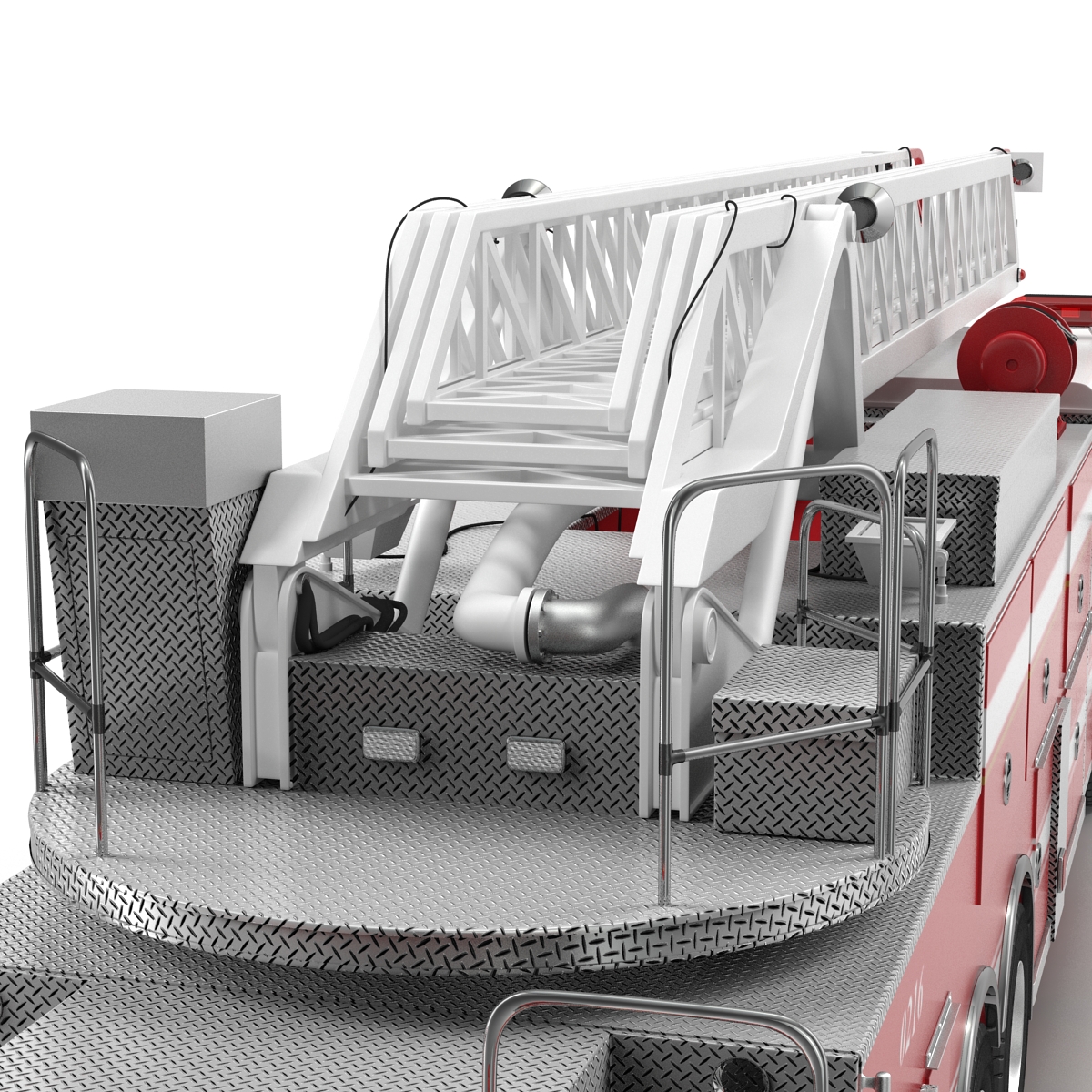 Ladder Fire Truck 3D