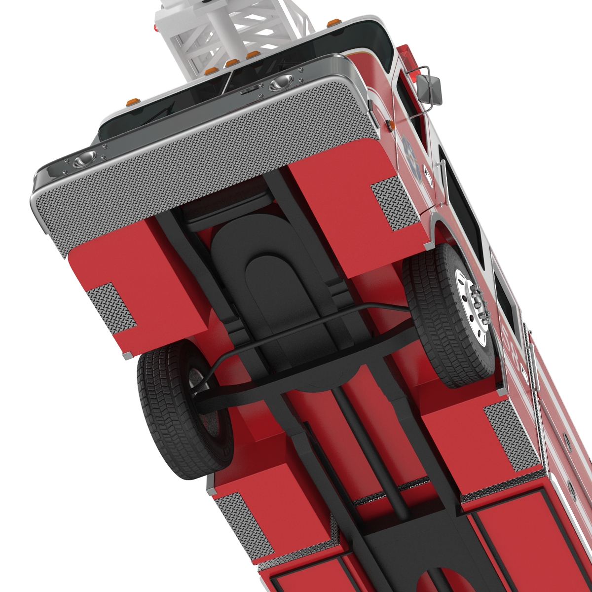 Ladder Fire Truck 3D