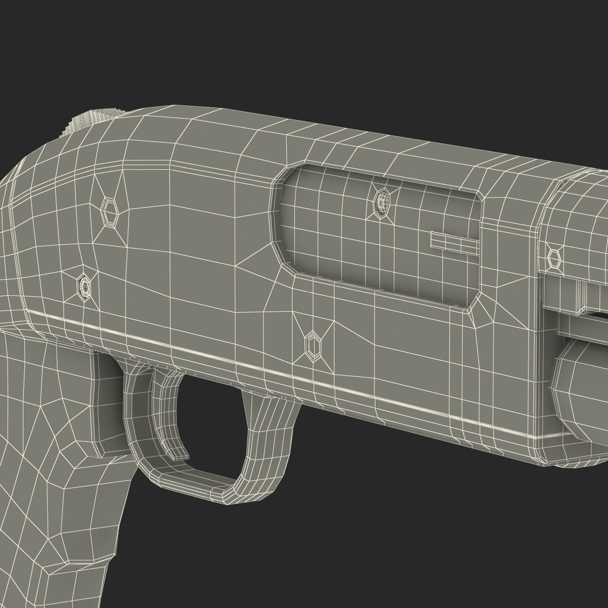 Shotgun 3D model