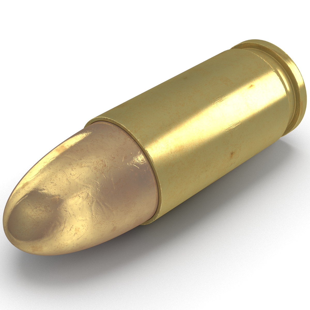 3D 9mm Cartridge model