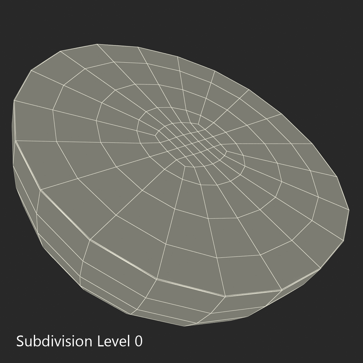 3D model Watermelon Cross Section 