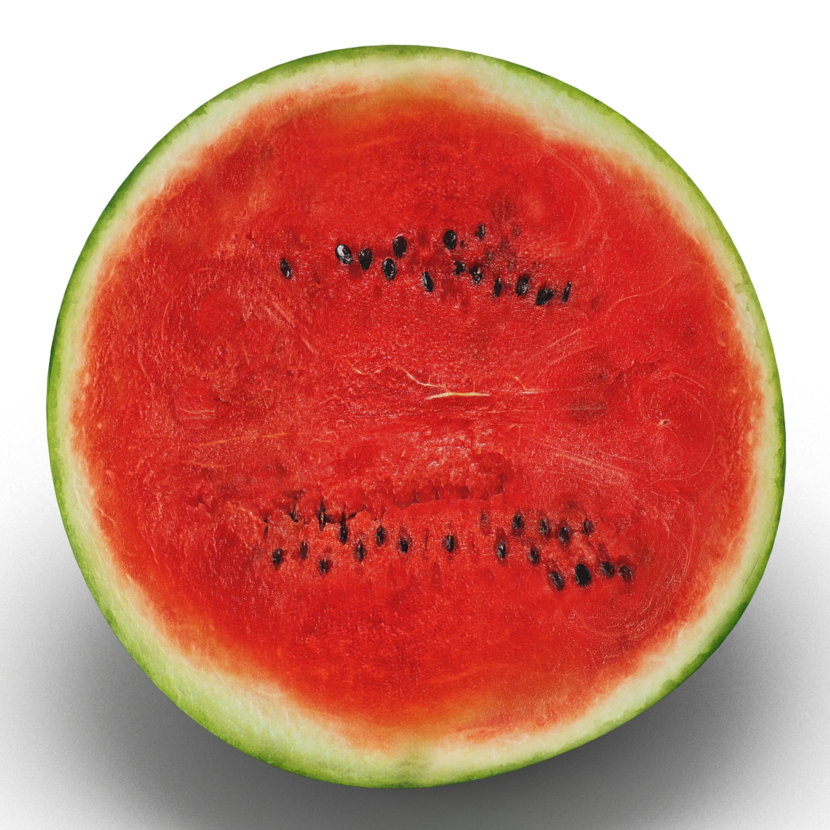 3D model Watermelon Cross Section 