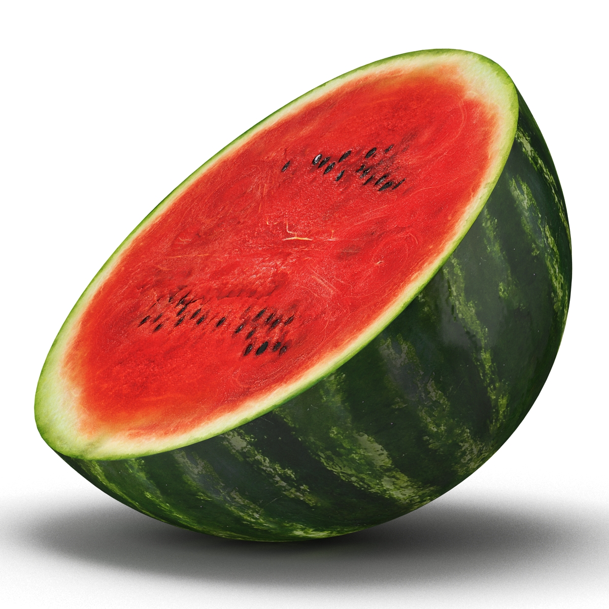 3D model Watermelon Cross Section 