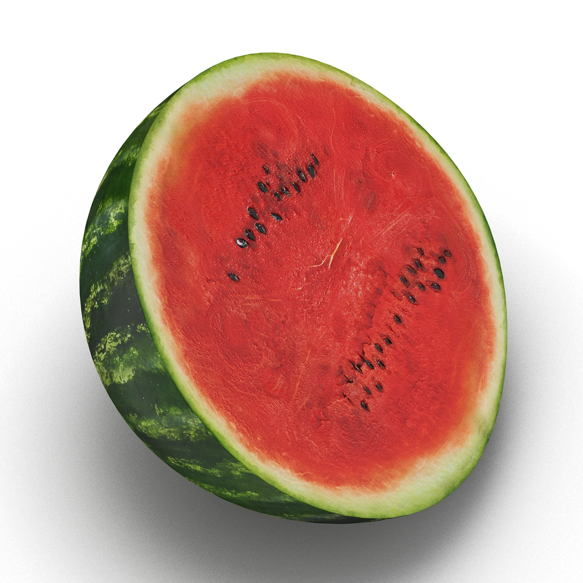 3D model Watermelon Cross Section 