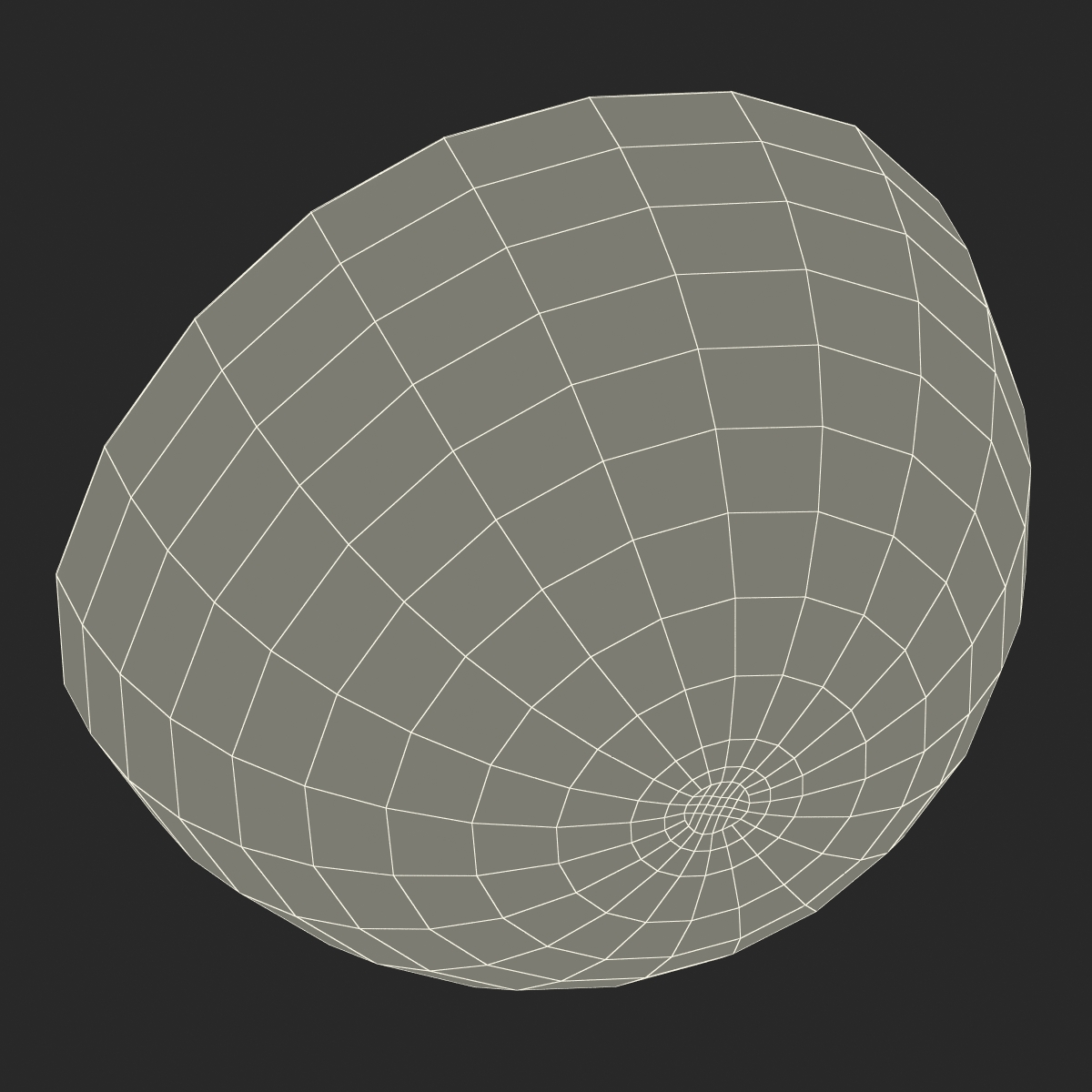 3D model Watermelon Cross Section 