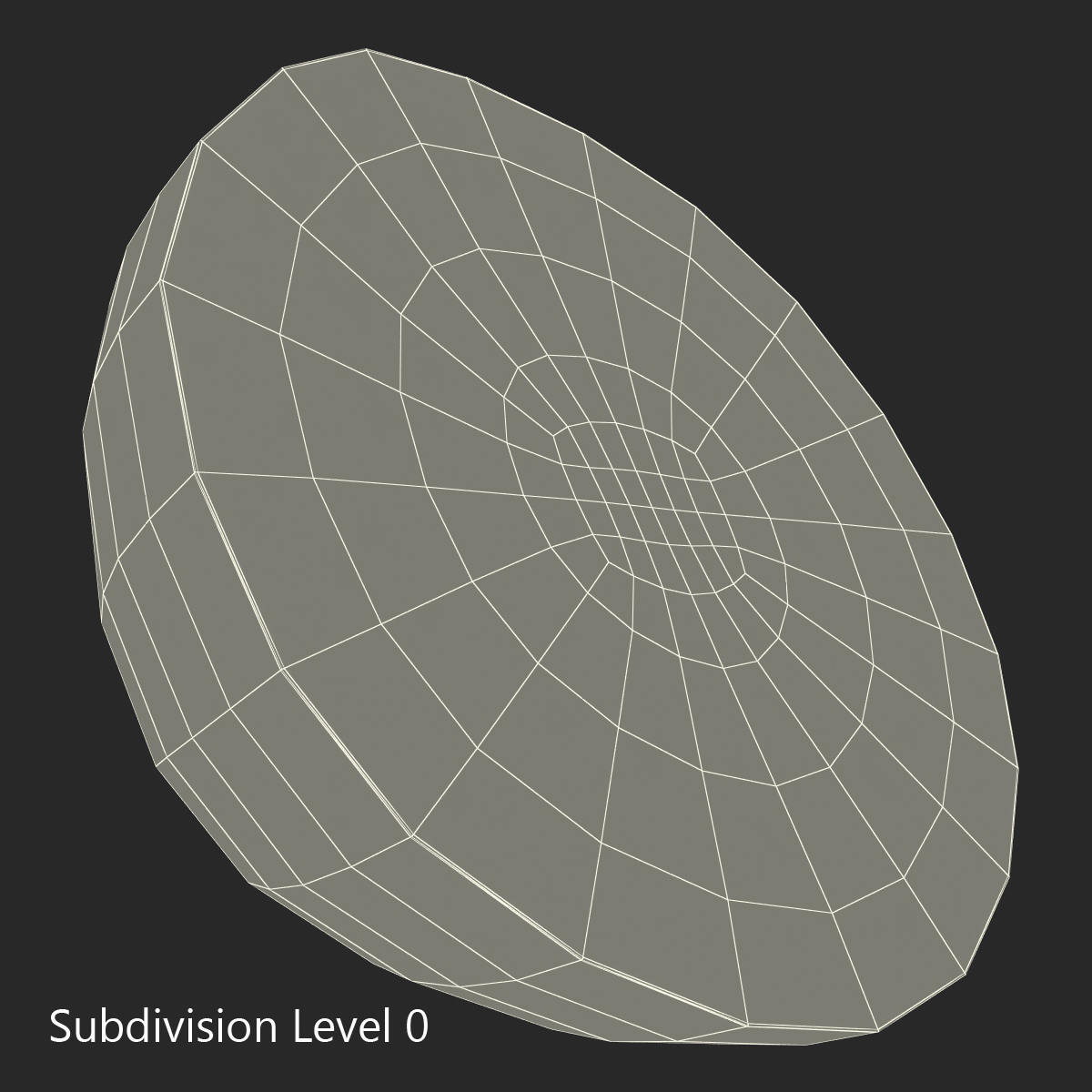 3D Watermelon Cross Section 3