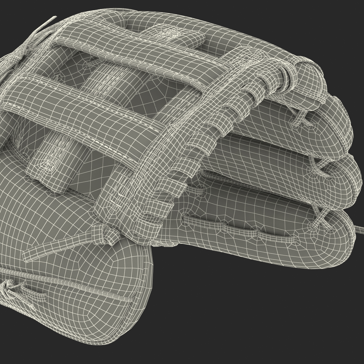 Baseball Glove 3D model