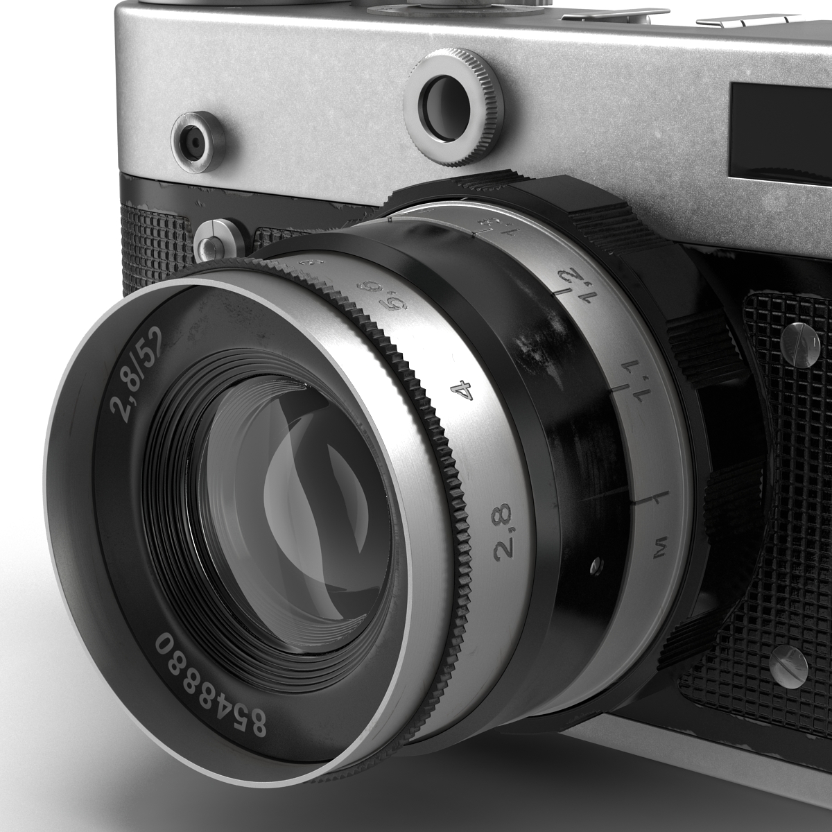 Vintage Film Camera 3D model