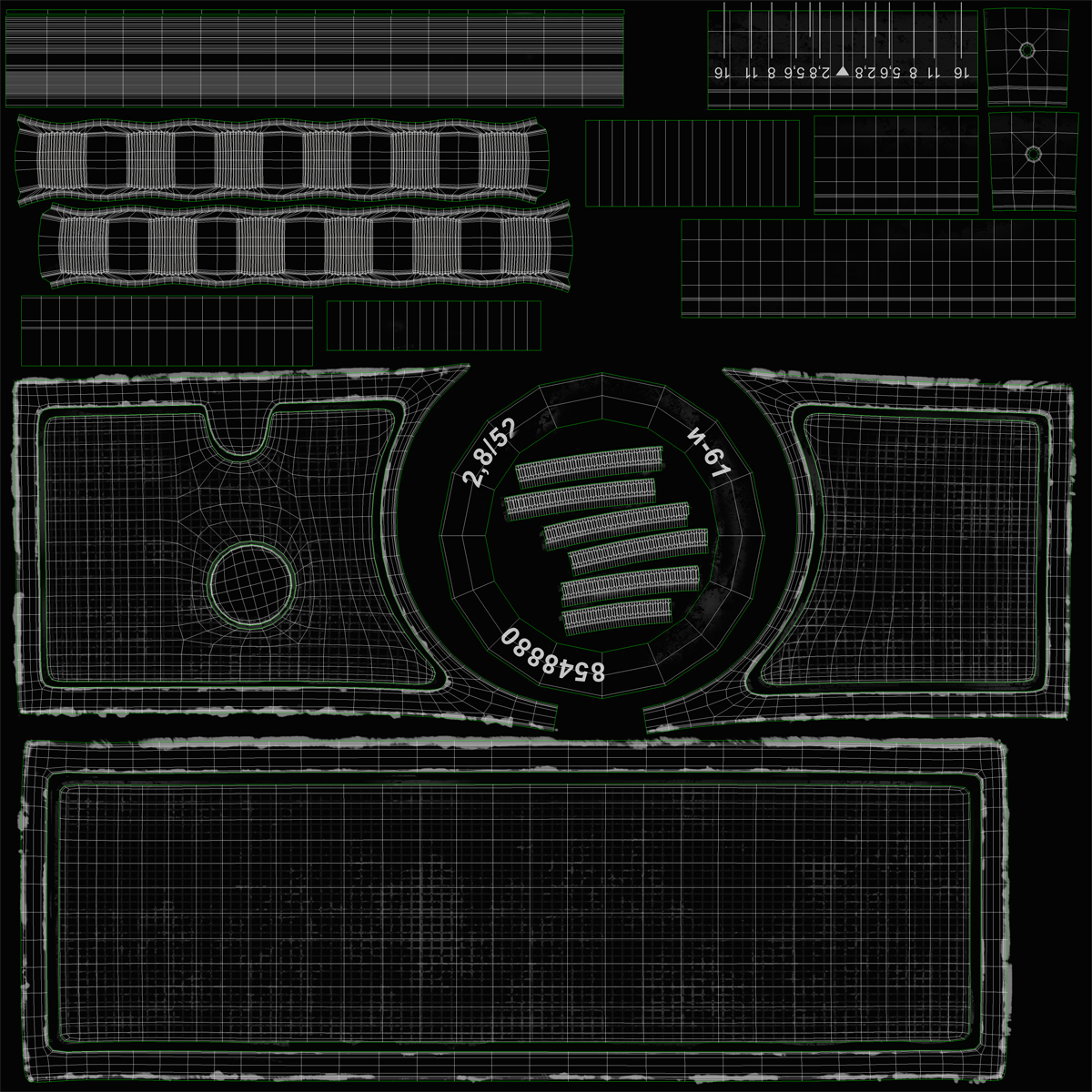 3D model Vintage Film Camera Fed 3