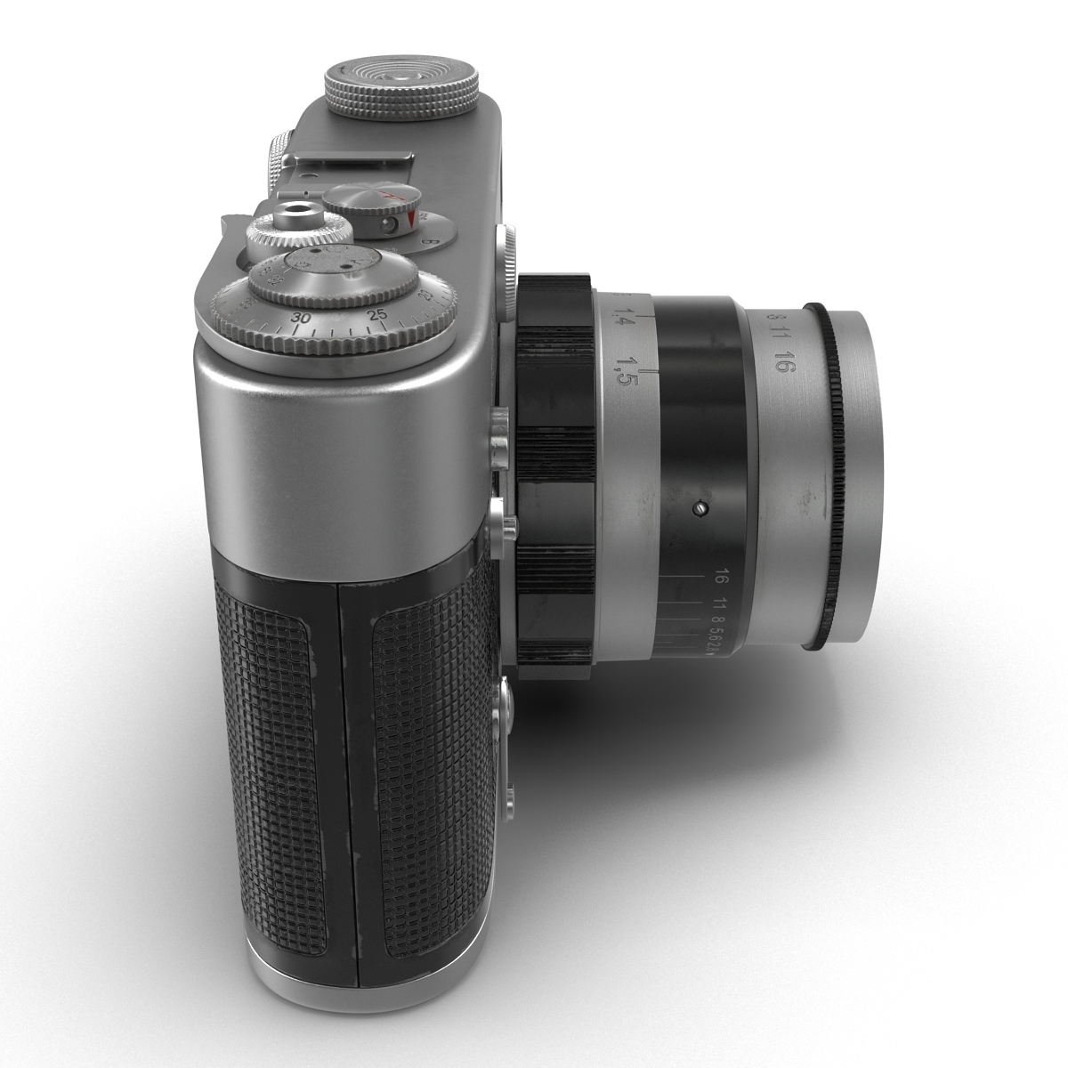 3D model Vintage Film Camera Fed 3