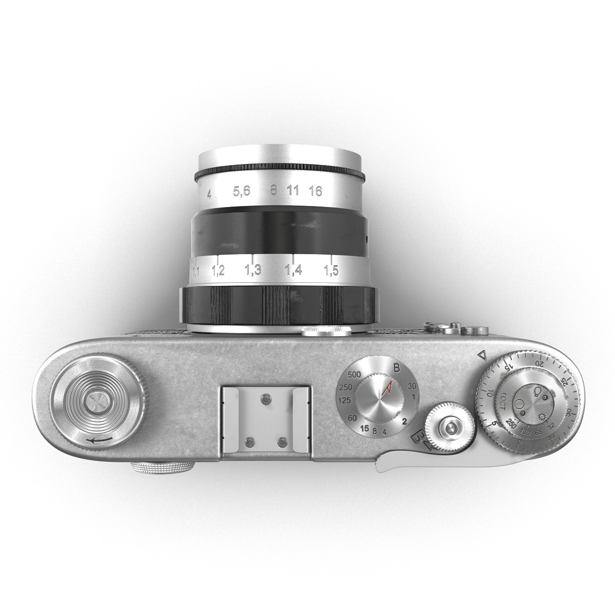 3D model Vintage Film Camera Fed 3