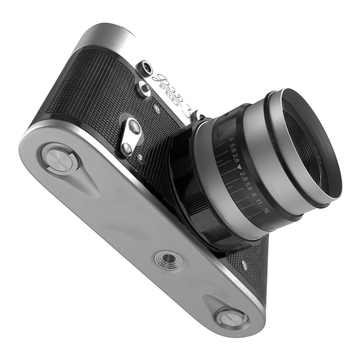 3D model Vintage Film Camera Fed 3