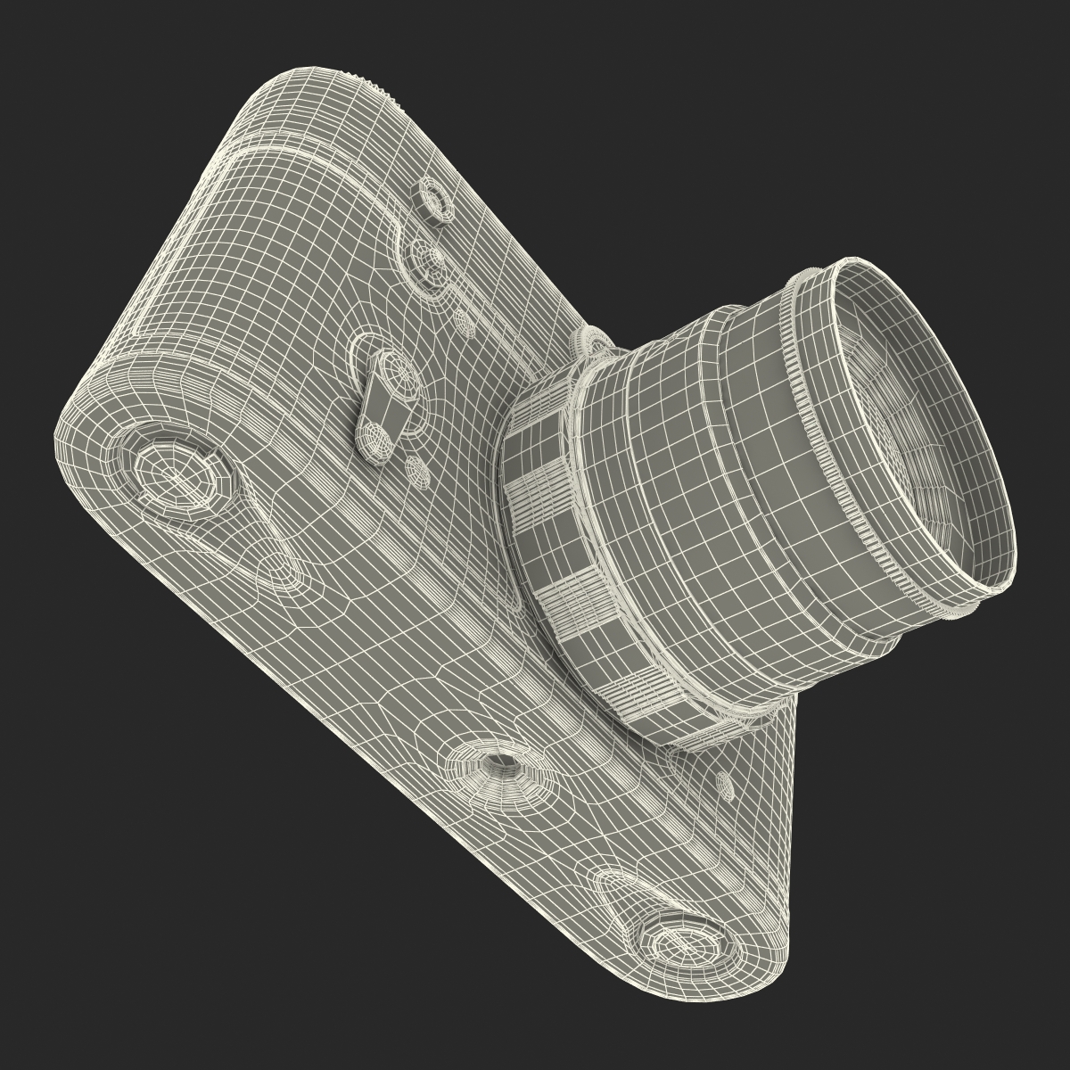 3D model Vintage Film Camera Fed 3