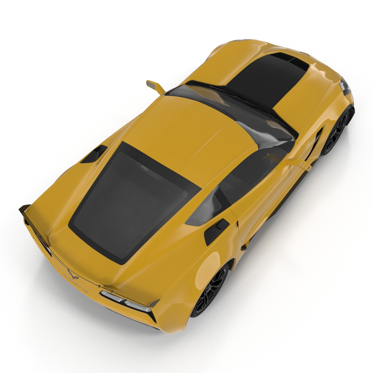 3D Chevrolet Corvette 2015 model