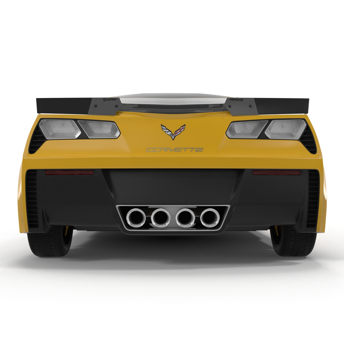 3D Chevrolet Corvette 2015 model