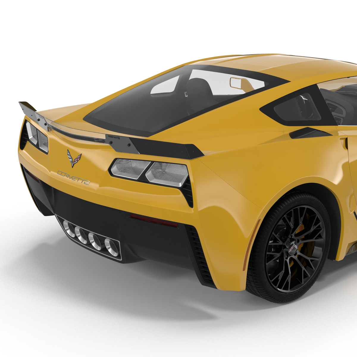 3D Chevrolet Corvette 2015 model