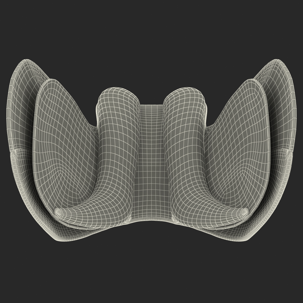 3D model Saddle